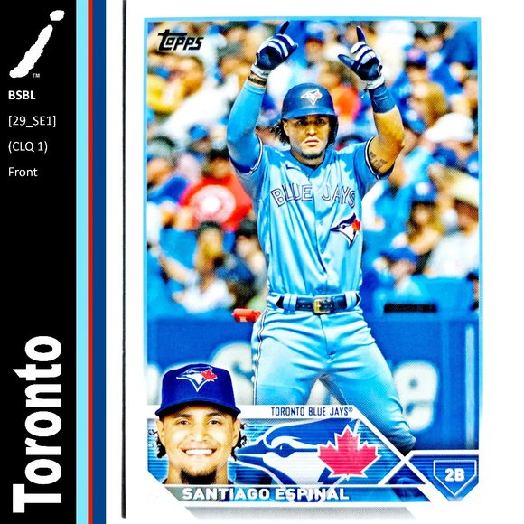 Toronto Blue Jays (Santiago Espinal) - BSBL [29_SE1] - Picture 1 of 3